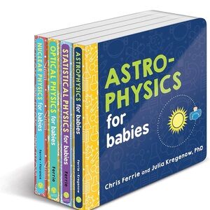 Baby University 4 Book Physics Set ✨ULTIMATE STEM Gift for Kids✨
